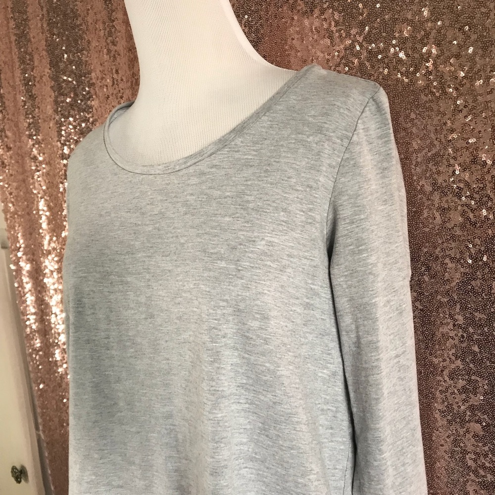 Anthropologie lili’s closet gray high low top - Picture 4 of 4